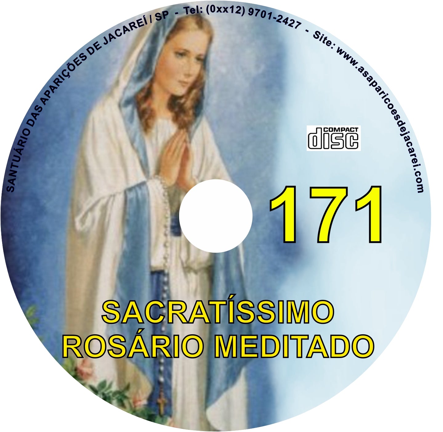 CD Rosário Meditado 171 CD Rosário Meditado 171